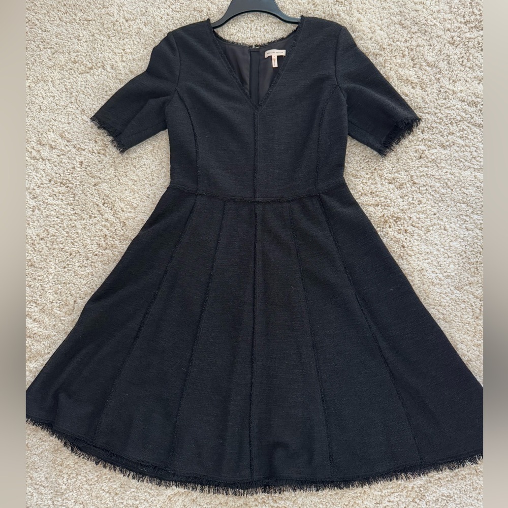Rebecca Taylor Boucle A-Line Dress 8